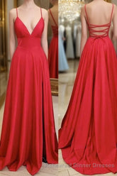 Red Simple Long Semi Formal Prom Dress,Popular Evening Dress,Fashion Winter Semi Formal Prom Dress